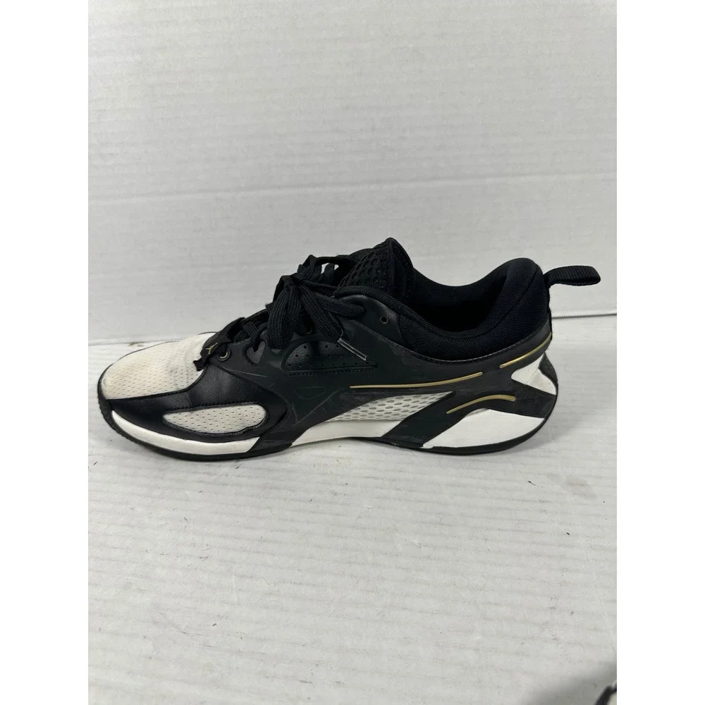 Jordan Heir Series 1 Black White Metallic Gold Basketball Shoes FQ3858-007 M: 12